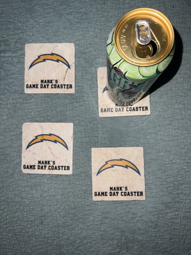 Custom made chargers coasters